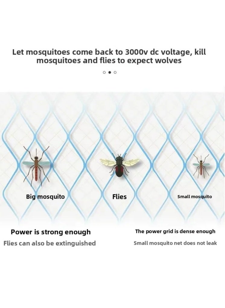 Sisily Pest Control USB Mosquito Swatter Trap Mini Electric Shock Insect Racket Portable UV Light Mosquito Killer Lamp Home Outdoor  - Image 4