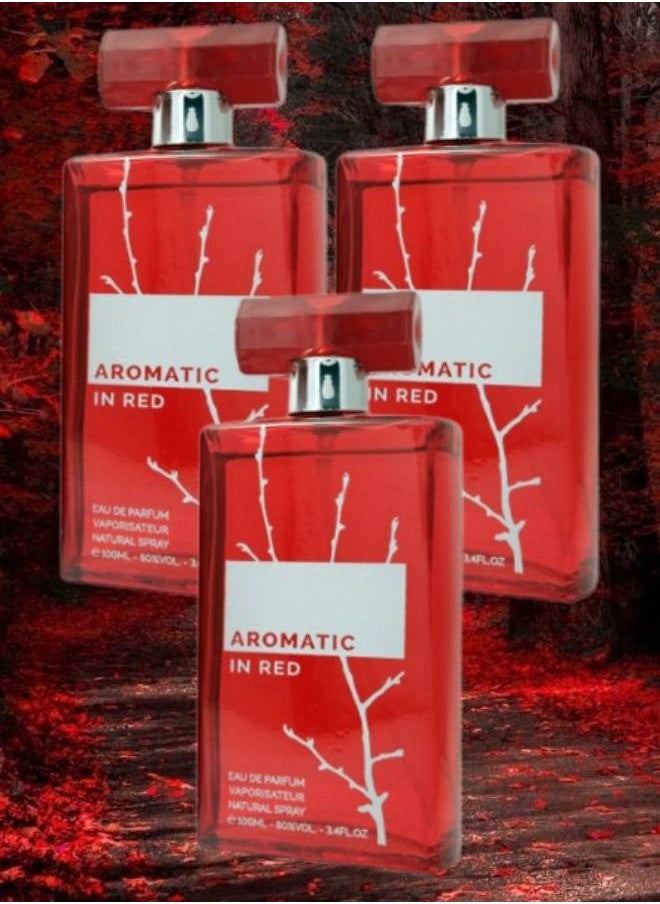 3 Pieces Aromatic In Red Perfume 100ML - pzsku/Z1A505A263B5E4A7C00CFZ/45/_/1699787854/4dcbb9bc-0782-416c-b054-831310d4eb5d