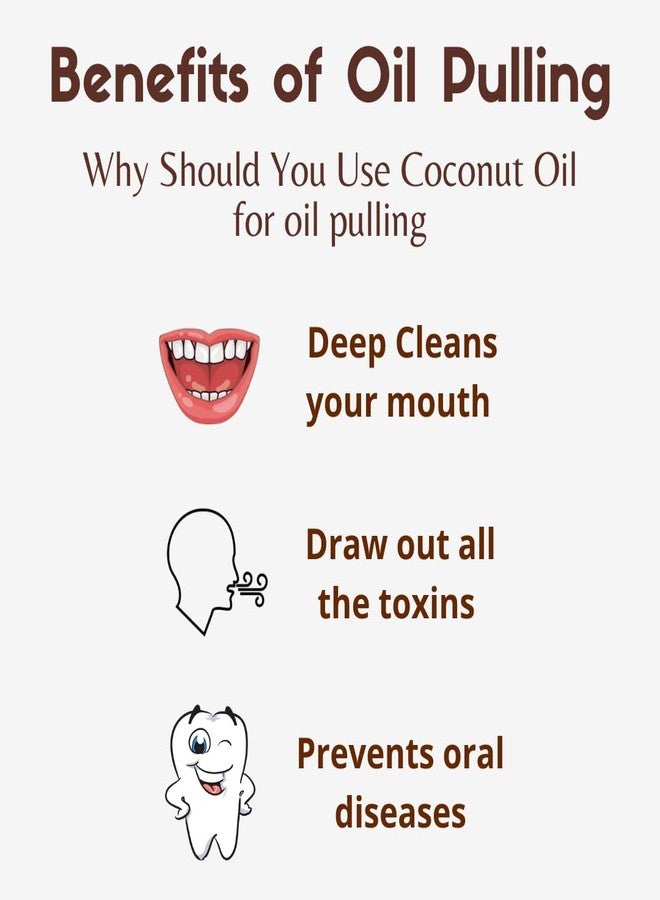 COCO CRUSH Pure Ayurvedic Coconut Oil Combo for Oil Pulling | Peppermint & Clove, Orange Flavors | Promotes Strong Teeth & Gums | Cold-Pressed & Virgin (2 * 200ml, 400ml) - Image 5