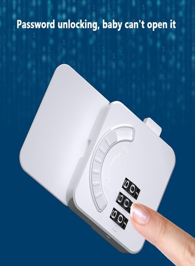 MVM Enterprise أقفال أمان خزائن MVM Enterprise، أقفال أمان مخفية للخزائن والأدراج، لا حاجة للحفر، أقفال أبواب واقية لخزائن الملابس (عبوة من قطعة واحدة) - Image 2