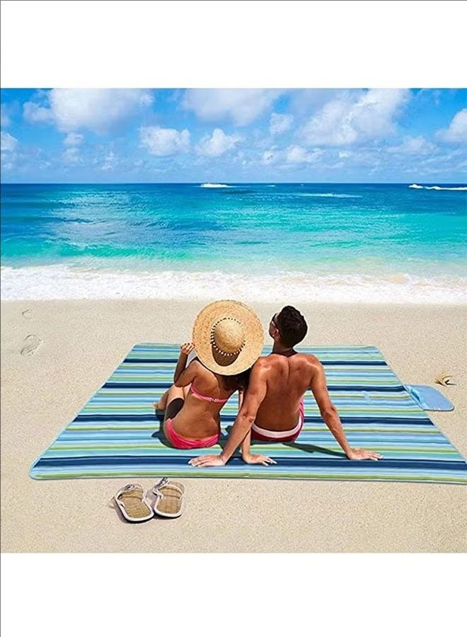 Generic Thickened Picnic Mat,Outdoor Picnic Mat,Beach Camping Moisture-proof Mat,Park Folding Lawn Portable Tarpaulin  - Image 2
