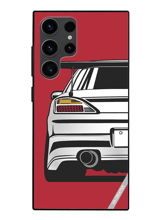 VR CREATIVE Protective Case Cover For Samsung Galaxy S24 Ultra Wingie Car Design Multicolour - Image 1