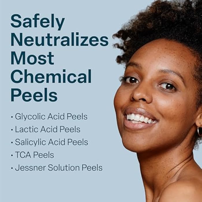 QRxLabs Chemical Peel Neutralizer Spray - Glycolic Acid Peel Neutralizer - pH Balancing Mist for Skin Care - Hydrating Toner for Facial Peels - 2 Fl Oz - Image 5