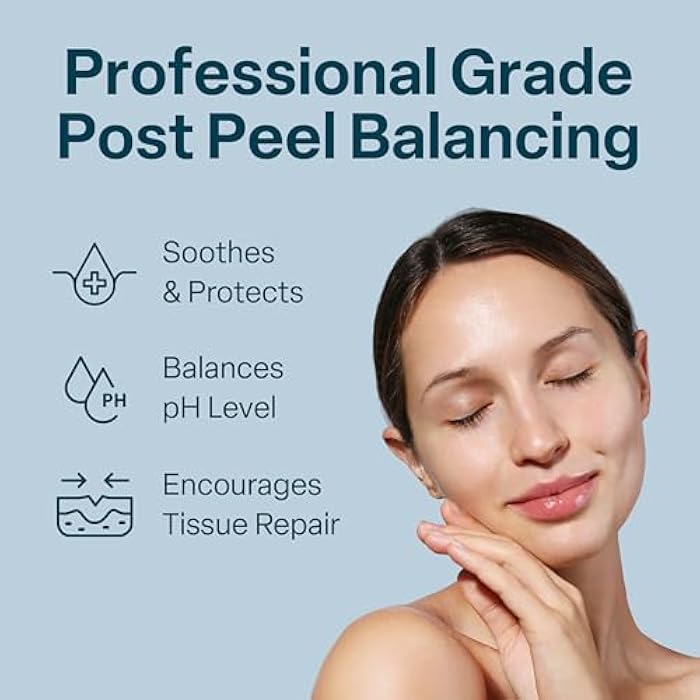 QRxLabs Chemical Peel Neutralizer Spray - Glycolic Acid Peel Neutralizer - pH Balancing Mist for Skin Care - Hydrating Toner for Facial Peels - 2 Fl Oz - Image 2