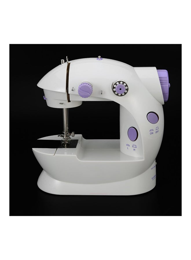 Mini Multifunction Portable Sewing Machine White/Purple ZK1342500 White/Purple - Image 2