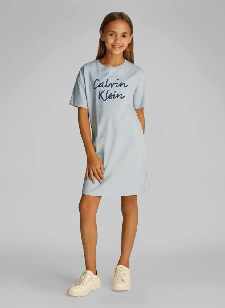 Calvin Klein Jeans Kids Logo T-Shirt Dress