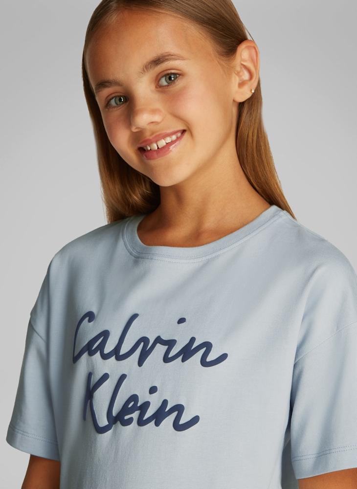 Calvin Klein Jeans - Kids Logo T-Shirt Dress - Image 1