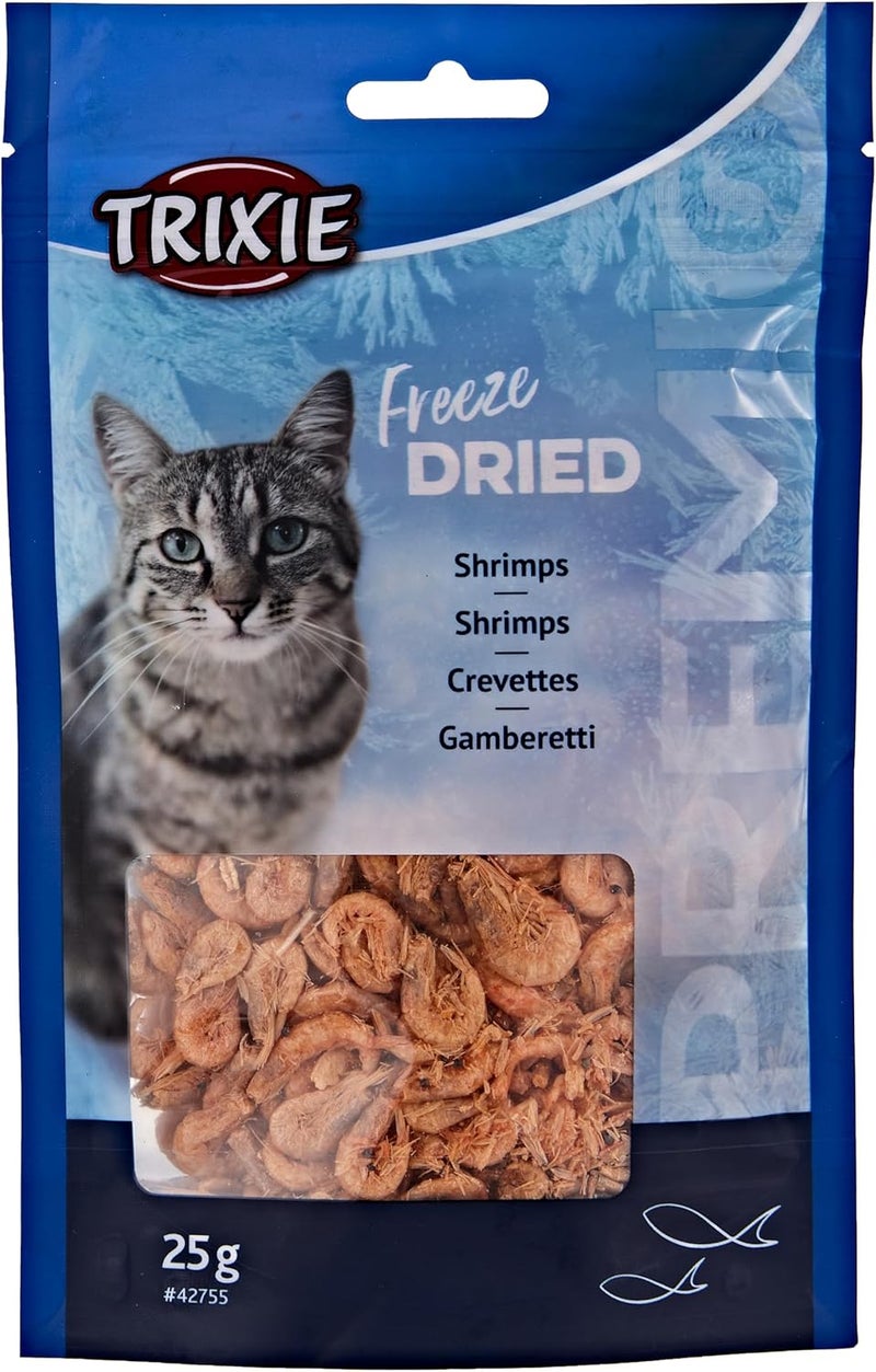 Trixie Premio Freeze Dried Shrimps Cat Treat - 25G - Image 1