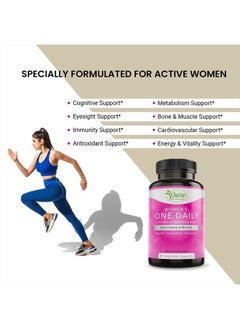 Pure By Nature One-Daily Multivitamin for Women, Immune Support Supplement with Non-GMO Ingredient, Vitamin & Minerals for Energy, 60 Veggie Capsules  - Image 3