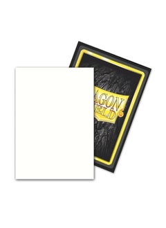 Arcane Tinmen Arcane Tinmen Dragon Shield Japanese Size Sleeves â€“ Matte Dual Snow 60CT - Card Sleeves Smooth & Tough - Compatible with Pokemon, Yugioh, & Magic The Gathering â€“ MTG, TCG, OCG, (AT-15105)  - Image 2