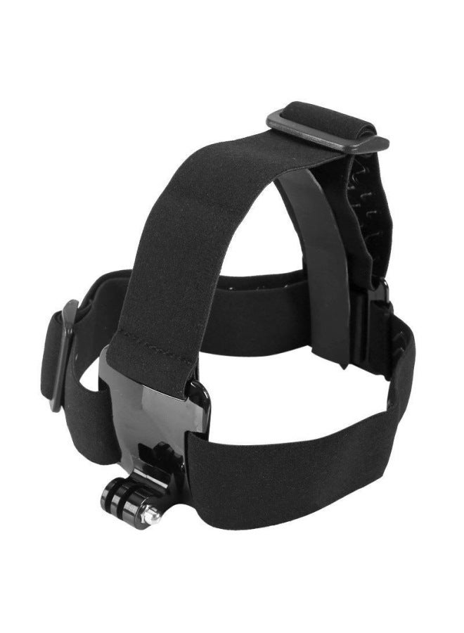 Generic GOPRO Headset Mobile Phone Fixing Bracket 360 Non-slip Three Rubber Head With Sports Camera Trembles Live Broadcast Accessories-Color:Headband  - Image 1