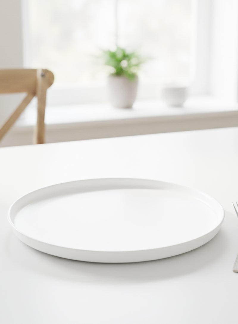 Cuisine Art طبق جانبي من بورسلين العظام 8 بوصة من كوزين آرت EFE - طبق حلوى ووجبات خفيفة أبيض فاخر، طبق صغير مقاوم للكسر للمقبلات، السلطة، الوجبات الخفيفة والاستخدام اليومي، أدوات مائدة أنيقة للمنزل والمطاعم - Image 5