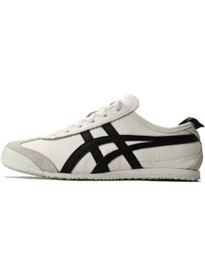 Onitsuka Tiger أونيتيكا تايجر مكسيكو 66 بيج خطوط سوداء مسطحة - Image 2