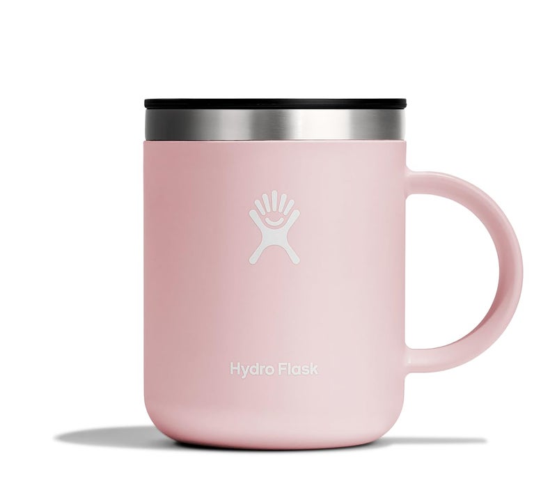 Hydro Flask Coffee Mug – Insulated Stainless Steel, Non Spill, Leak Proof Travel Mug 12 Oz Trillium Pink - Image 1