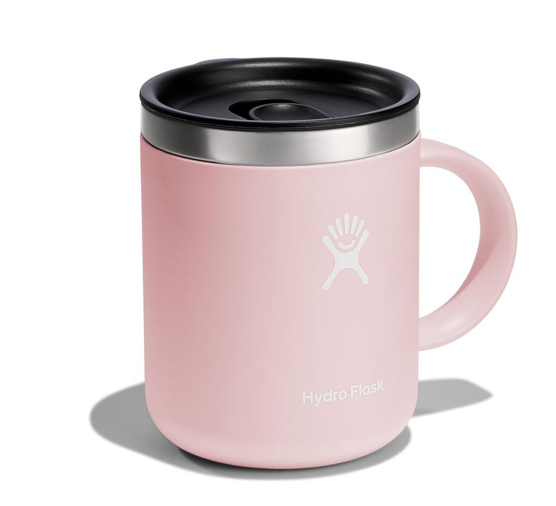 Hydro Flask Coffee Mug – Insulated Stainless Steel, Non Spill, Leak Proof Travel Mug 12 Oz Trillium Pink - Image 2