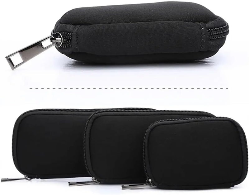 4 Pcs Mini USB Flash Drive Organizer Bag with Fixed Holder Portable Storage Pouch for Memory Sticks,SD Cards Electronic Accessories(6 Slots) - Image 5