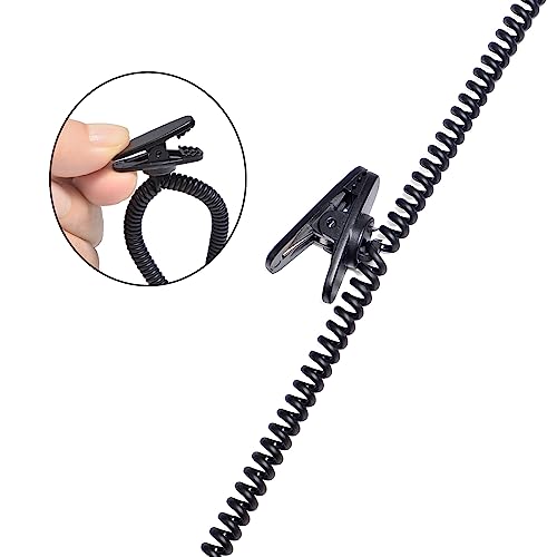 TWAYRDIO 2.5mm Listen Only Earpiece with C-Shape Soft Ear Hook, Headset Ear Piece for Harris Radio XL200 Lapel Mic HYT Hytera SM26M1 SM26N2 SM26N4 Remote Speaker Microphone - Image 4