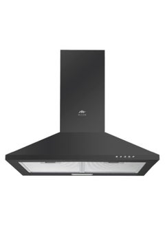 MILLEN 60cm Black Chimney Range Hood  - Image 1