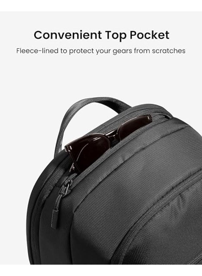 Tomtoc حقيبة ظهر لابتوب صديقة للبيئة UrbanEX-T77 سعة 32 لتر – حقيبة ظهر كبيرة مقاومة للماء مناسبة للسفر والأعمال، متوافقة مع لابتوب يصل حجمه إلى 16 بوصة و iPad بحجم 13 بوصة - Image 4