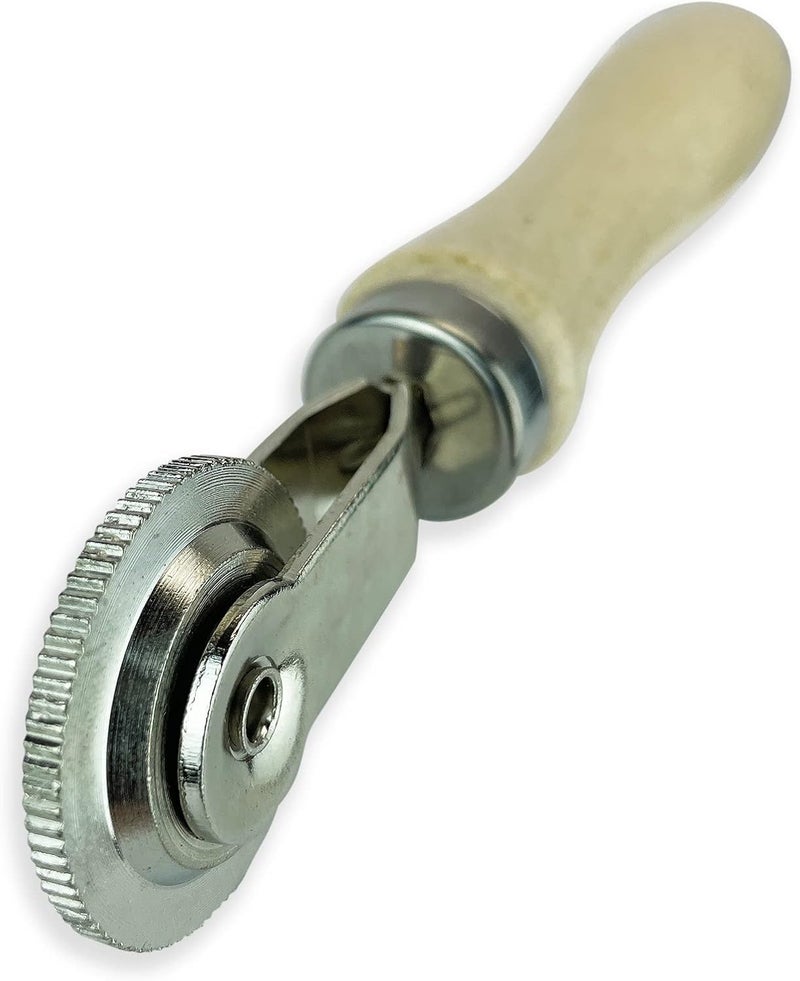 Rema Tip Top 1 1/4" Corrugated Tire Repair Stitcher with Ball Bearing Wood Handle - Image 4