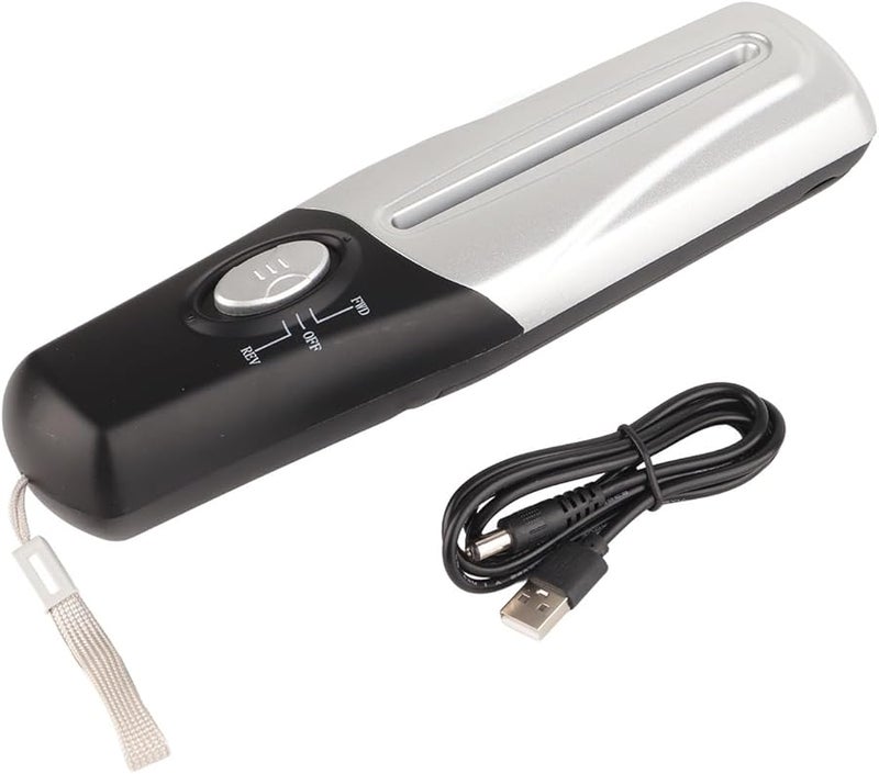 Mini USB Paper Shredder Portable 4mm Strip Cut with ABS Shell for Office Home Use - Image 1