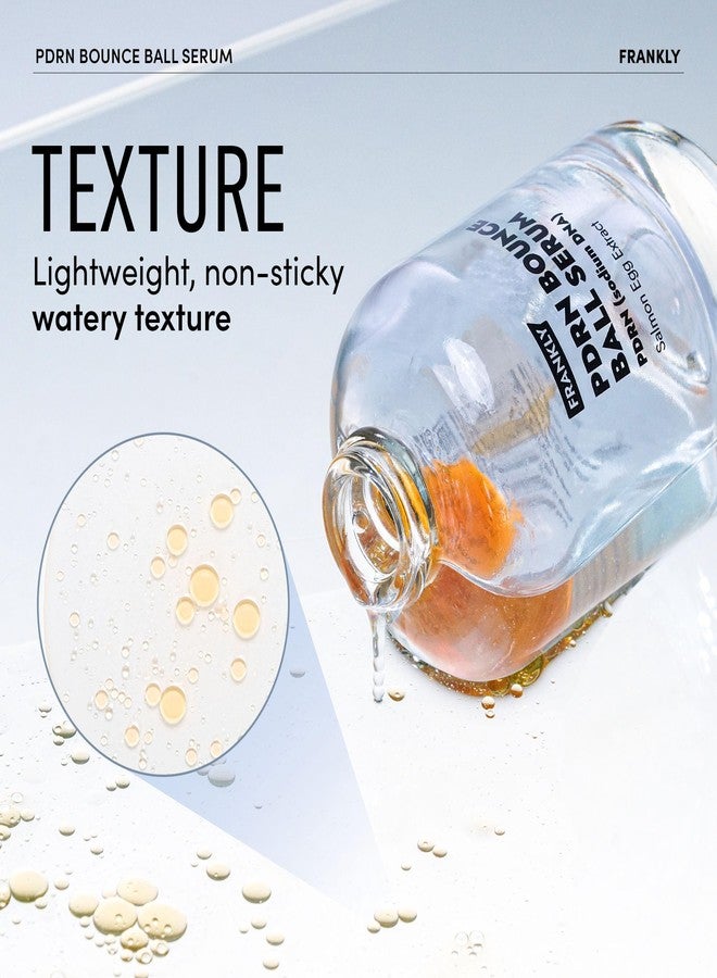 FRANKLY PDRN Bounce Ball Serum - PDRN Salmon DNA Serum for Plumping, Firming & Glass Skin | Glowing skin Booster | Lightweight, Non-Sticky Korean Skincare | 1.01 fl oz - Image 5