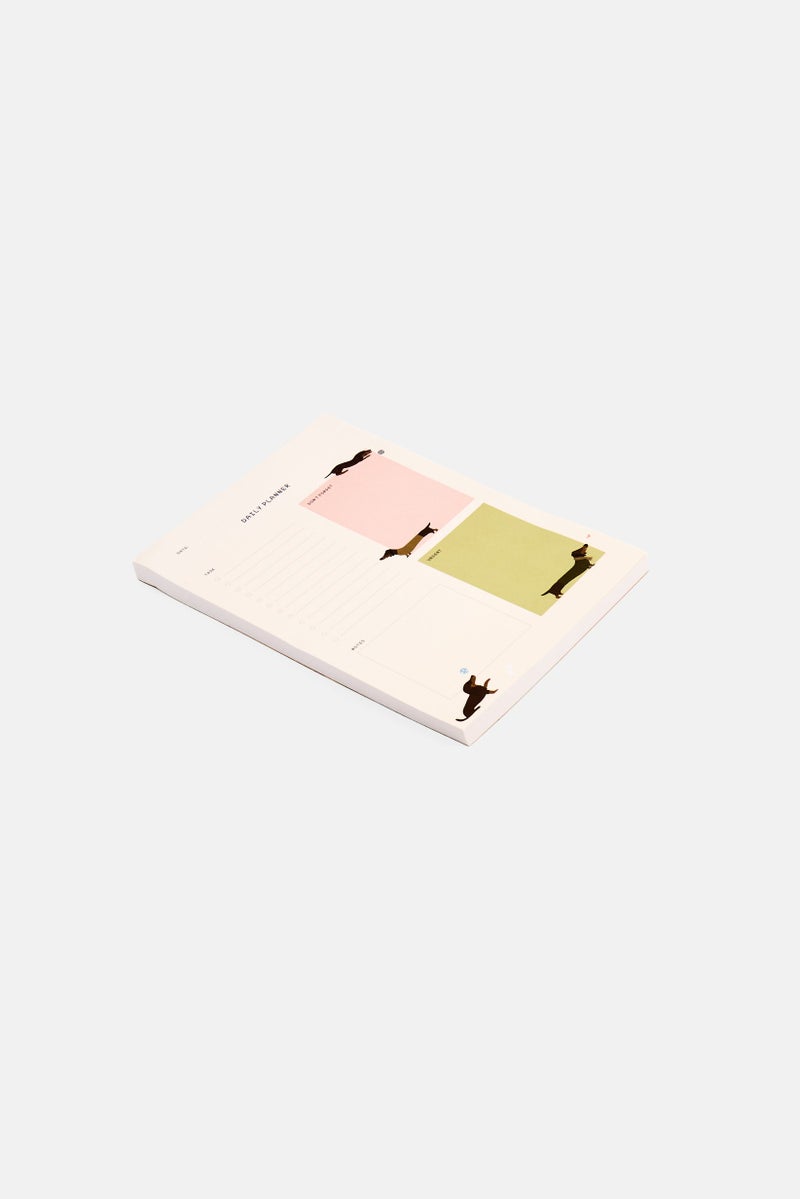 Muy Mucho 100 Sheets Daily Planner 14,8 x 8 x 21cm, Multicolor  - Image 3