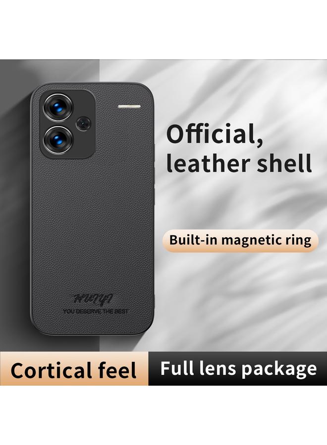 S-TOP Case For Redmi Note 13 Pro+ HUIYI Leather Magnetic Phone Case - Image 4