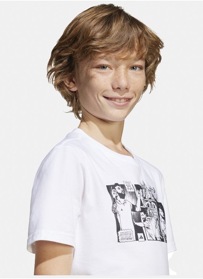 Adidas messi icon men's graphic t-shirt  - Image 3