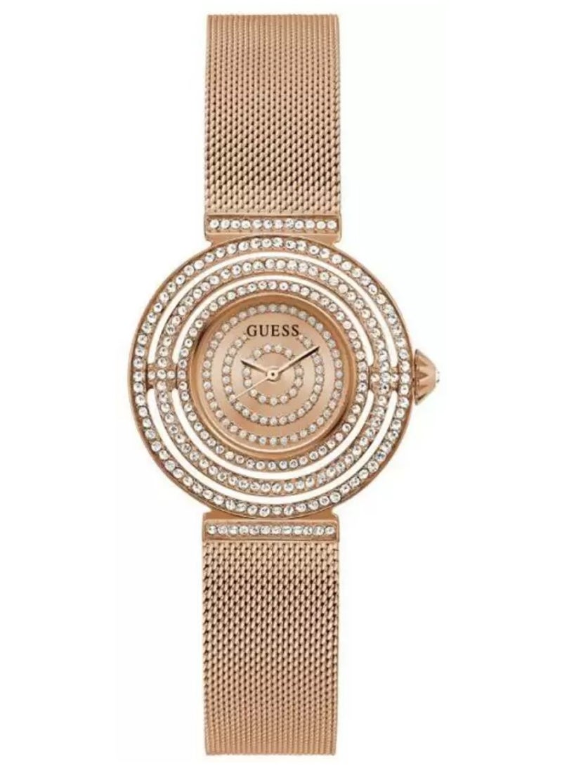 GUESS Dream Women's Analog Quartz Rose Gold Stainless Steel Watch GW0550L3 - 36m - Image 1