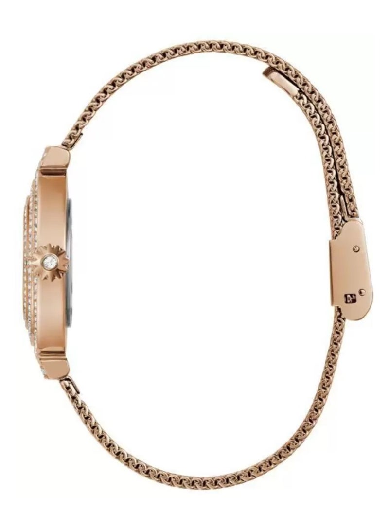 GUESS Dream Women's Analog Quartz Rose Gold Stainless Steel Watch GW0550L3 - 36m - Image 2