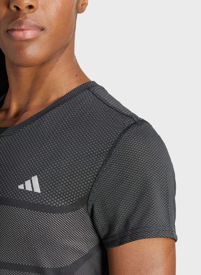 adidas تيشيرت ركض ألتيميت للنساء
