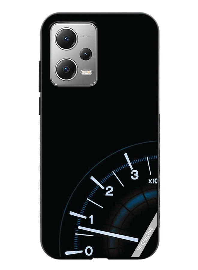 VR CREATIVE Protective Case Cover For Xiaomi Redmi Note 12 Speedometer Design Multicolour - Image 1