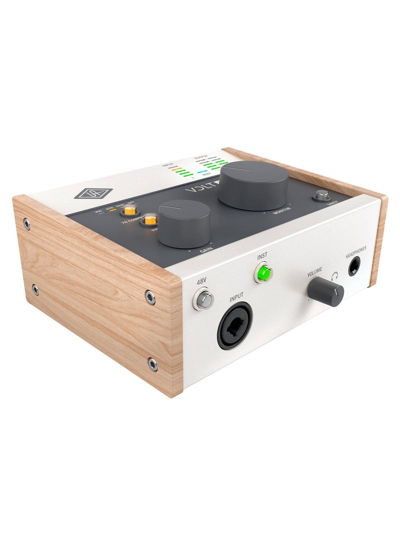Universal Audio Bus-powered Audio Interface with 1 Preamp with Vintage Preamp Mode, 24-bit/192kHz AD/DA, Built-in 1176-style FET Compressor - Image 1