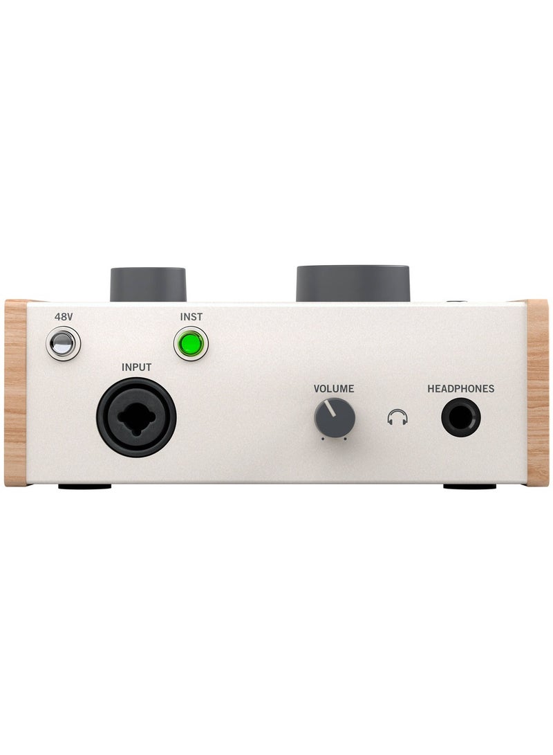 Universal Audio Bus-powered Audio Interface with 1 Preamp with Vintage Preamp Mode, 24-bit/192kHz AD/DA, Built-in 1176-style FET Compressor - Image 2