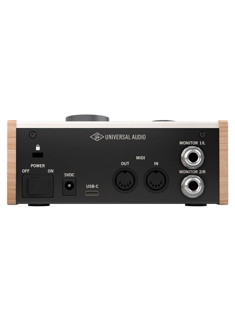 Universal Audio Bus-powered Audio Interface with 1 Preamp with Vintage Preamp Mode, 24-bit/192kHz AD/DA, Built-in 1176-style FET Compressor - Image 3