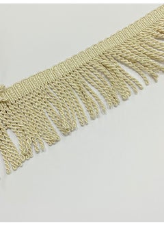 Karan Tuhafiye Karan Haberdashery Twist Tassel / Sofa Pillow Cover Tassel / 1 Piece / Cream  - Image 1