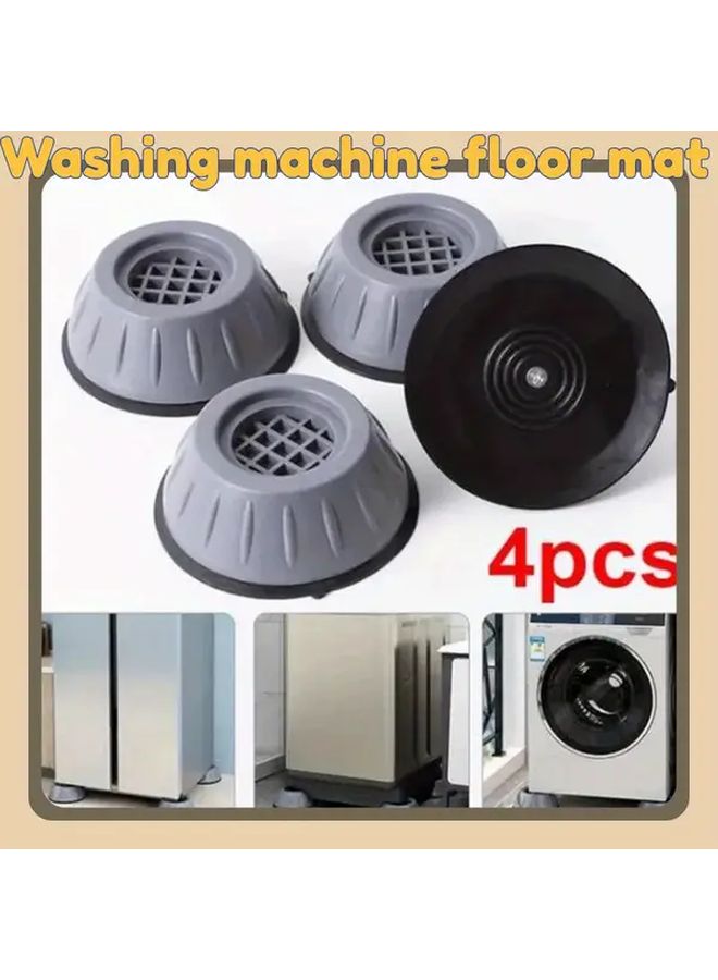Heavy Duty Grey Anti Vibration Washing Machine Stand With Non Slip Base - Image 1