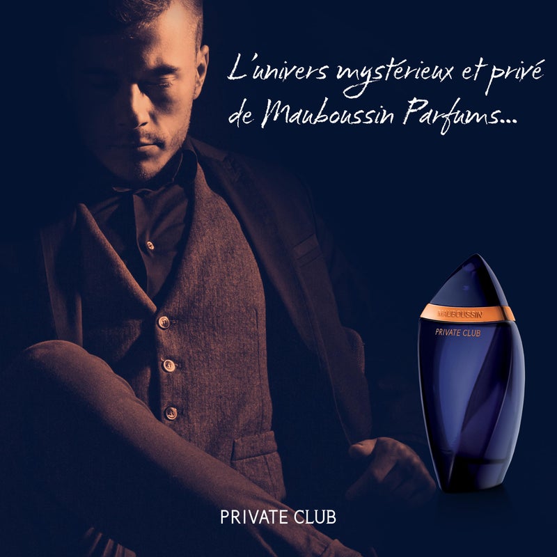 Mauboussin - Private Club 100ml (3.3 Fl Oz) - Eau de Parfum for Men - Woody & Oriental Scents - Image 2