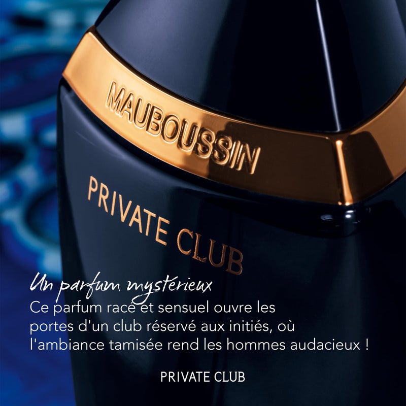 Mauboussin - Private Club 100ml (3.3 Fl Oz) - Eau de Parfum for Men - Woody & Oriental Scents - Image 3