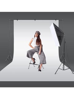spa luxetique Photography Soft Box Lighting Kit with 3 Pcs 200W 3 Colors Bulbs Soft Boxes and Carry Bag for Portrait Product Shooting  - Image 2