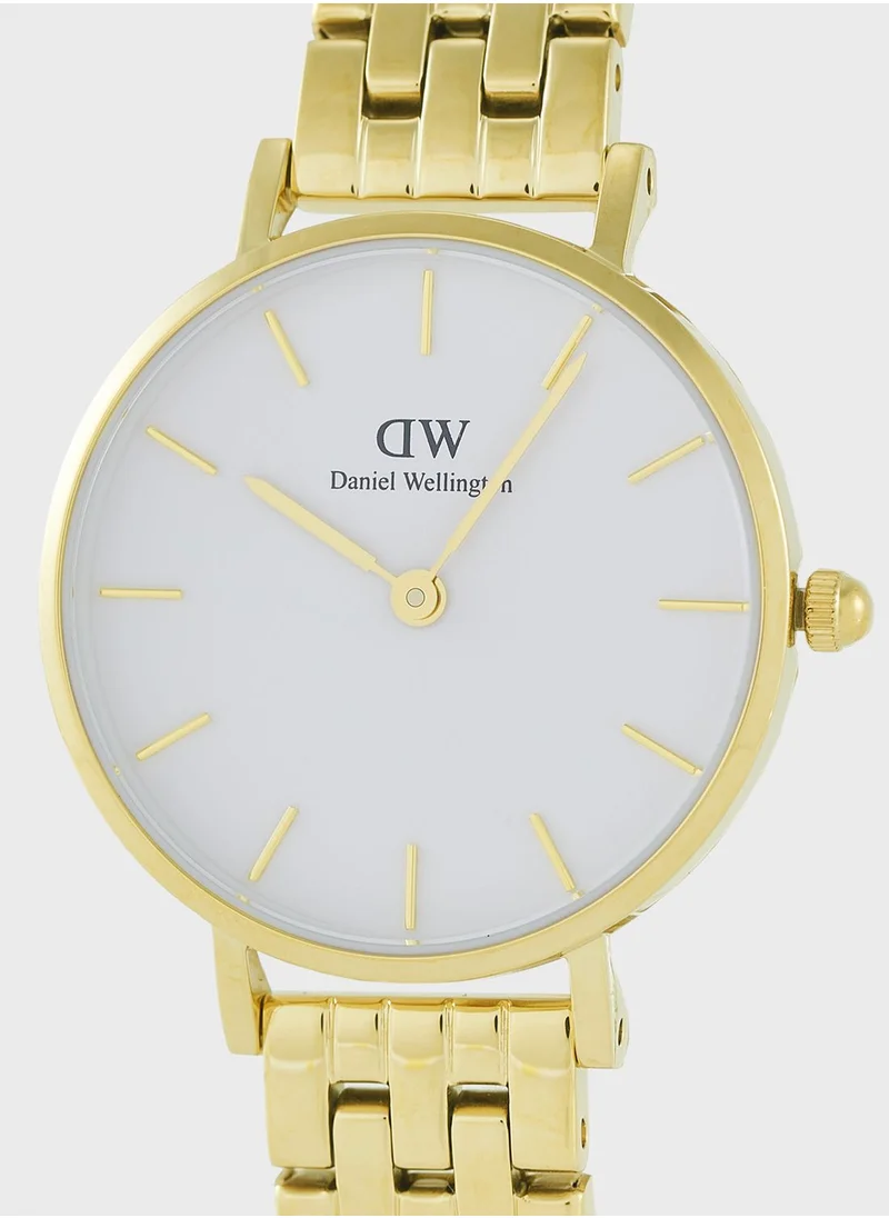 DANIEL WELLINGTON Petite Steel Strap Analog Watch