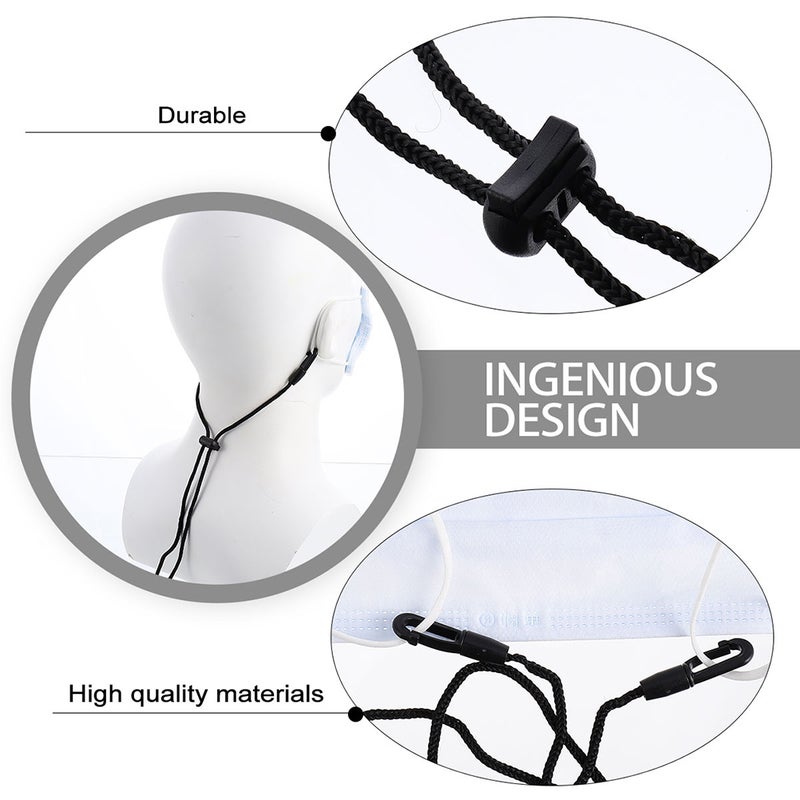 4 Pcs Extension Ear Hook Lanyards Adjustable Protectors - Image 2