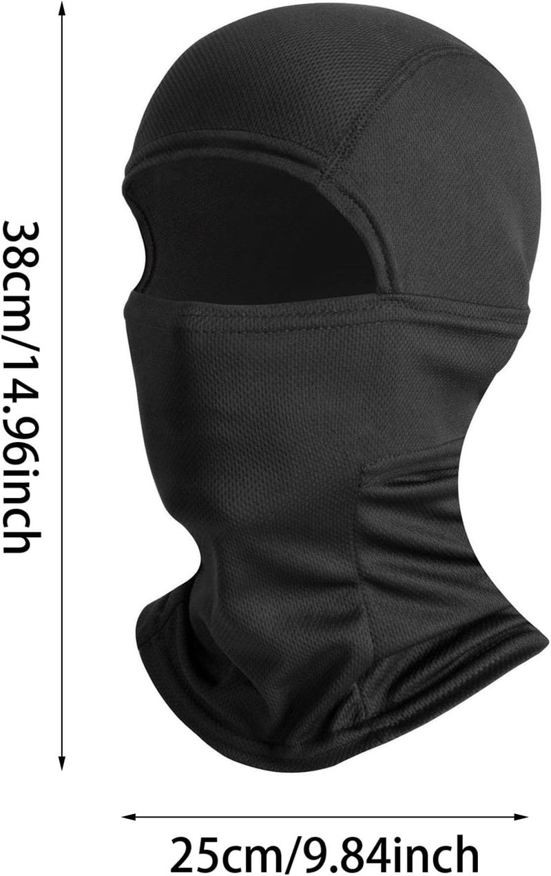 GoodTool Windproof Ski Mask for Outdoor Activities - Black - Image 2