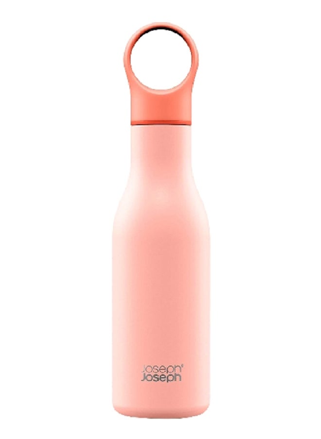 Joseph Joseph - Joseph Joseph Loop Stainless Steel Leak-Proof Vacuum Insulated Water Bottle Coral 500 ml 81119 - Image 1
