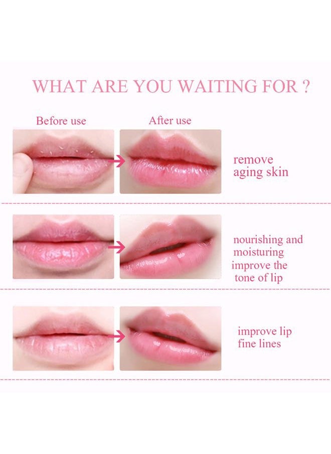 DELISOUL - 20 Pack Collagen Crystal Lip Masks, Gold Under Eye Masks Set Natural Moisturizing Gel Anti-Aging Anti Chapped Hydrating Reducing Puffiness Dark Circles and Wrinkles Lip Eye Pads for Women Men - Image 1