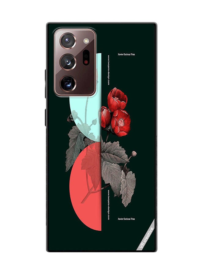 VR CREATIVE Protective Case Cover For Samsung Galaxy Note20 Ultra 5G Flower Design Design Multicolour - Image 1