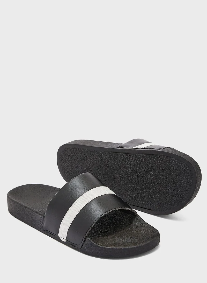 Seventy Five Casual Webbing Slides
