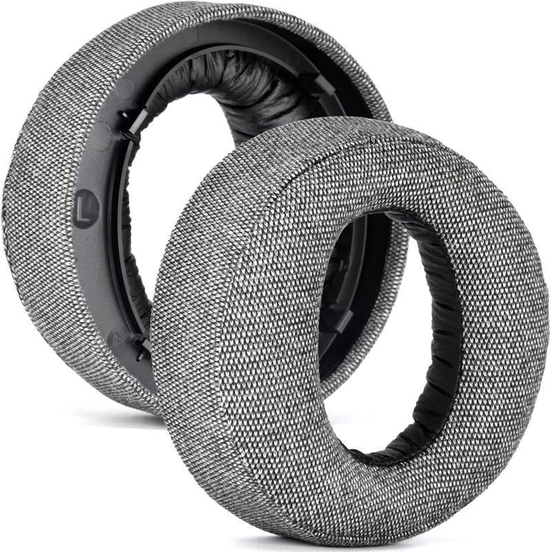 defean PS5 Ear Cushion - Replacement Ear Pads Cover Compatible with Sony ps5 Wireless Headphone, Pulse 3D Wireless Headset, Softer Foam, High-Density Noise Cancelling Foam (Gray Flannel) - Image 1