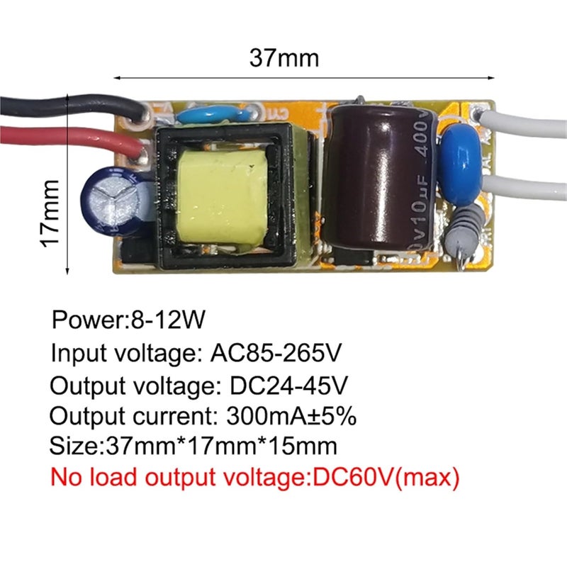 18W To 25W LED Driver Power Supply Built In Constant Current Lighting 110 265V Output 300mA Transformer - Image 4